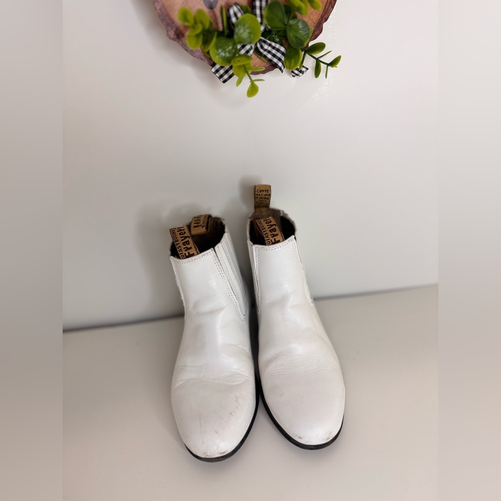 Harveys White Leather Boots - Picture 7 of 10